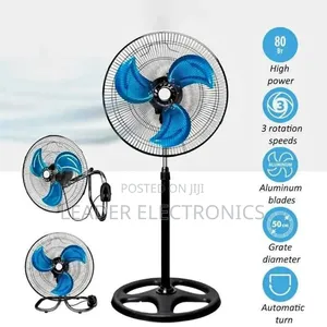 Crown Standing Ventilateur Fan 18" Original 100 Watt