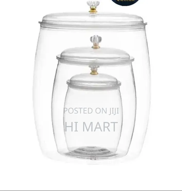 Acrylic High Quality Food Storage Containers(3pcs)