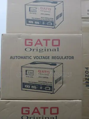 Gato Avr-1000va, a Relay-Control Type Automatic Voltage Regulator