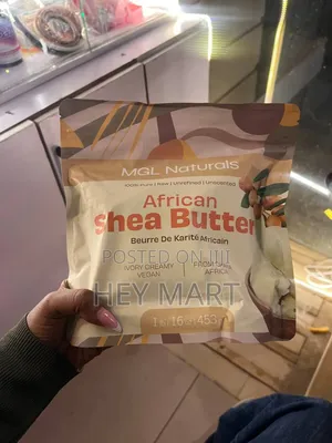 MGL Naturals Raw African Shea Butter.