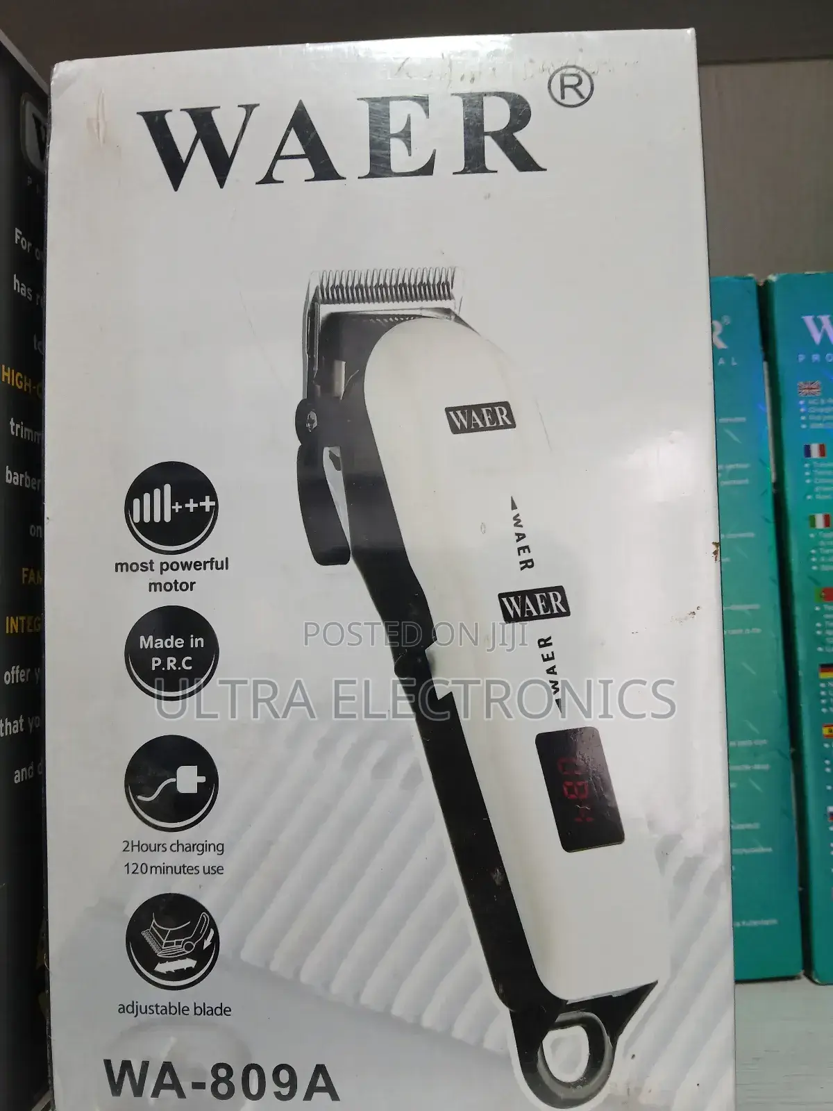 የፀጉር ማሽን Waer Wa-809a Professional Hair Clipper. Features: It