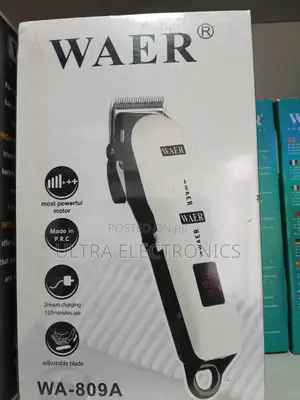 የፀጉር ማሽን Waer Wa-809a Professional Hair Clipper. Features: It