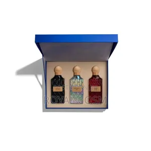 Ibrahim Al Qurashi Diamond Blue Box 3 in 1 Unisex Perfumes