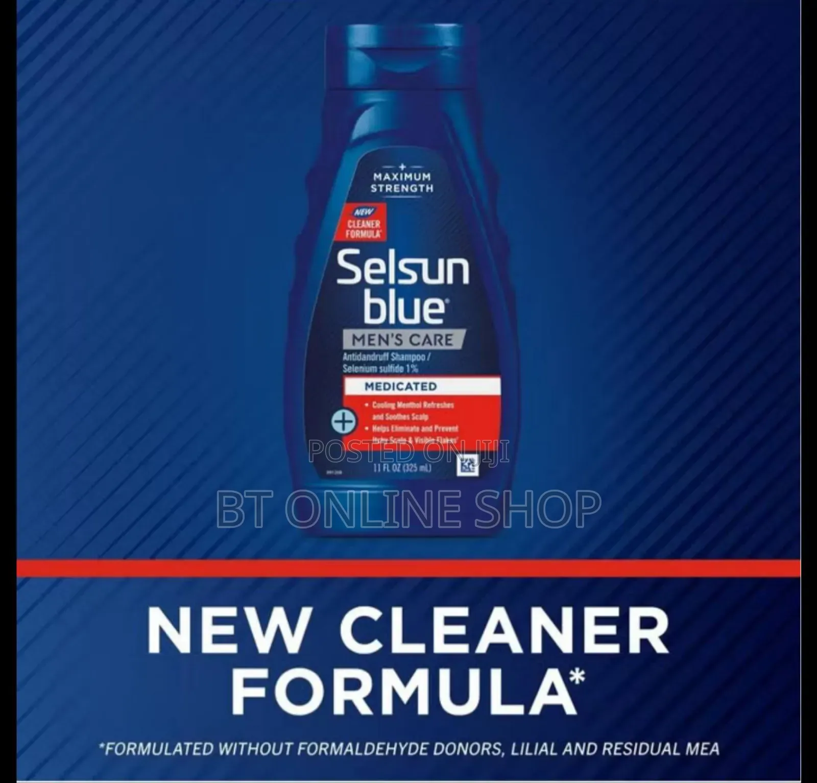 Selsun Blue Medicated Max Strength Dandruff Shampoo