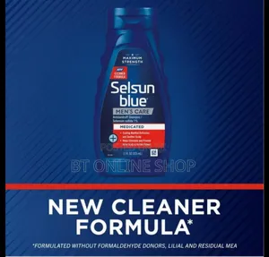 Selsun Blue Medicated Max Strength Dandruff Shampoo
