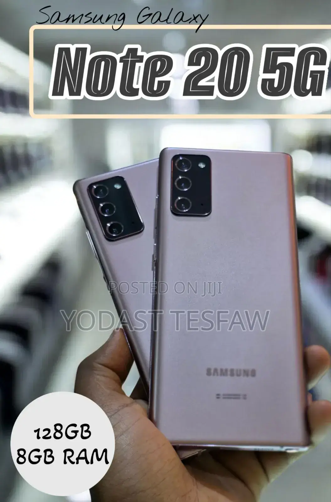 New Samsung Galaxy Note 20 5G 128 GB