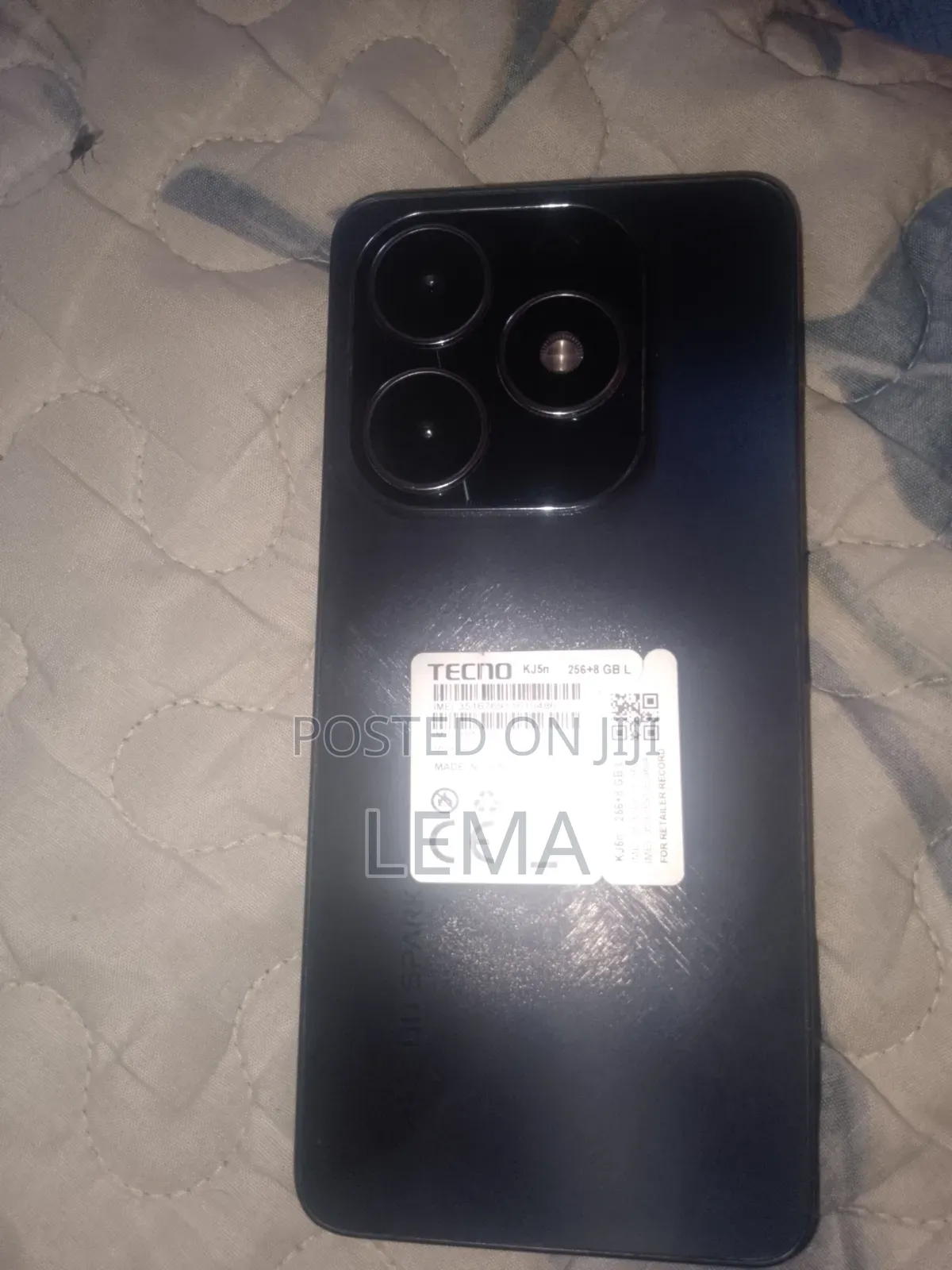 Tecno Spark 20 256 GB Black