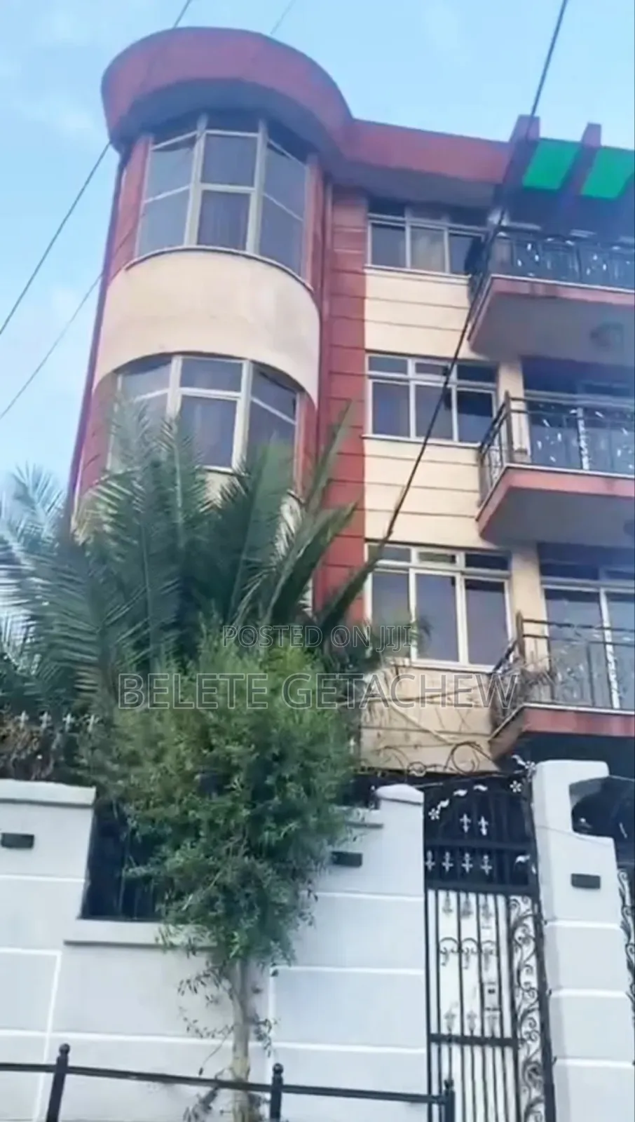 7bdrm House in Jacros, G+3 House, Bole for sale