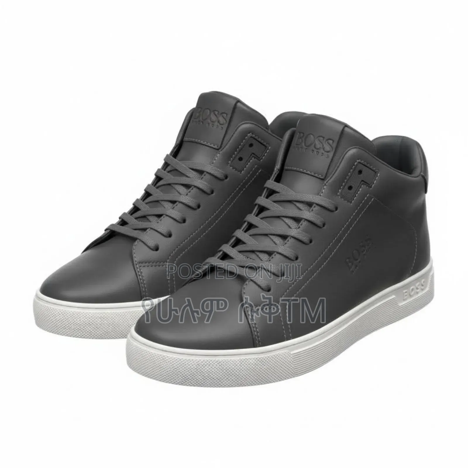 Hugo Boss Mid Boots Men's Leather Shoes