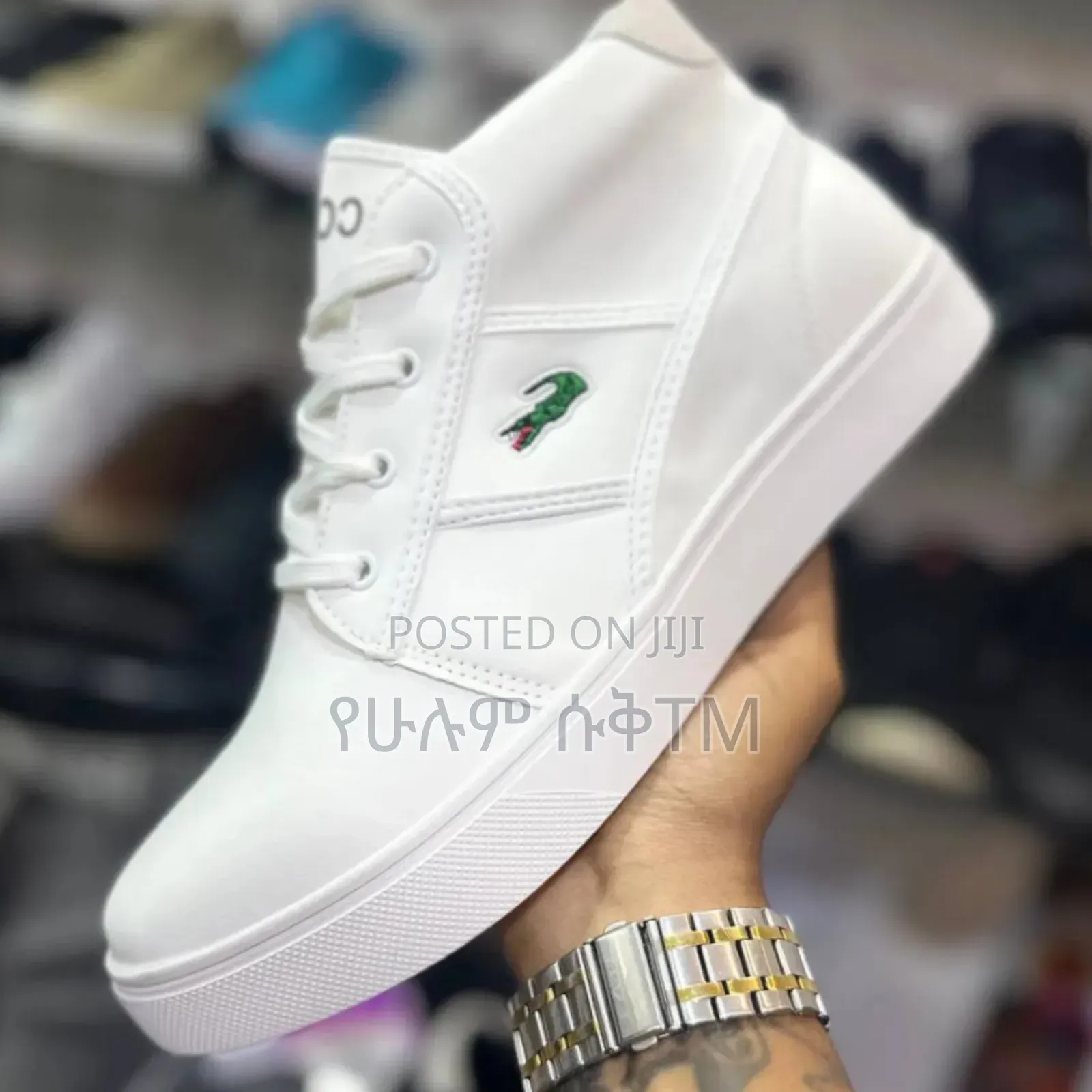 Lacoste T Clip Mid Boots Men's Leather Shoes