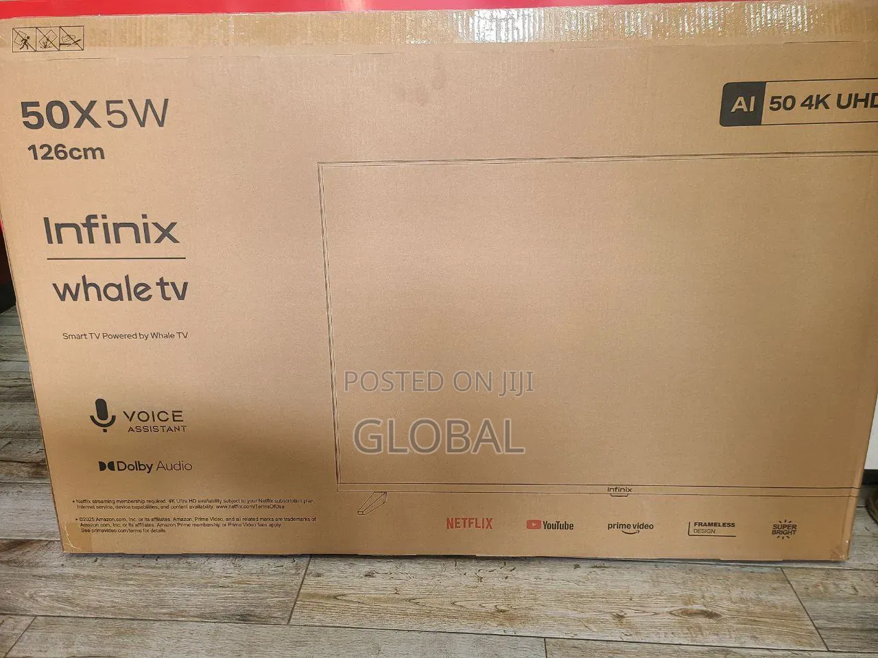 Infinix 50"Inch Ai Uhd Tv