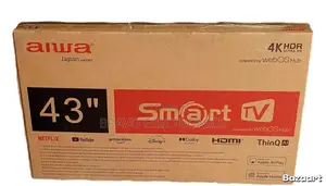 Aiwa 43” Ultra Hd Tv | Smart Tv Crystal Clear Display