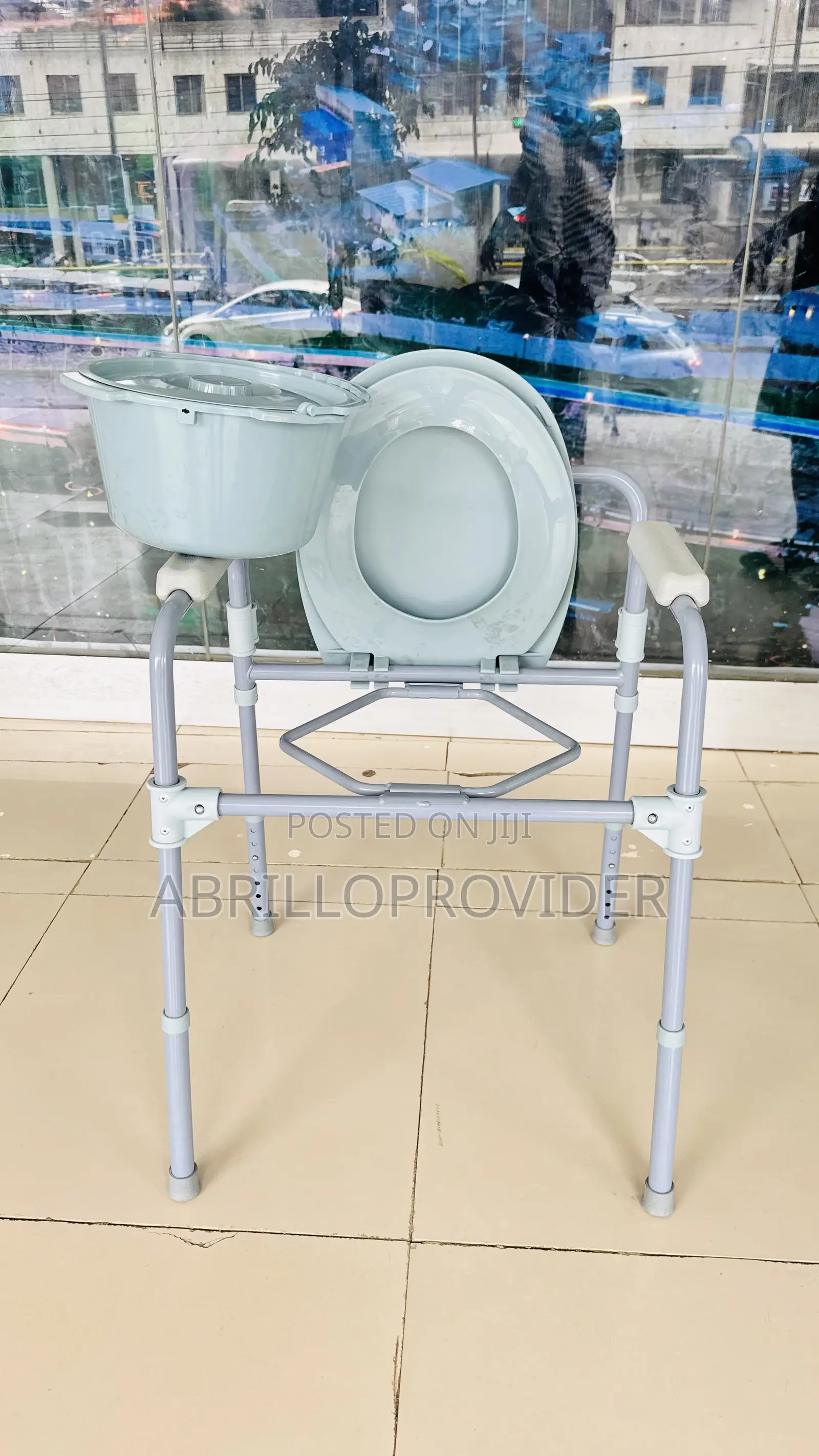 Folding Commode Toilet Patient Transfer Chair
