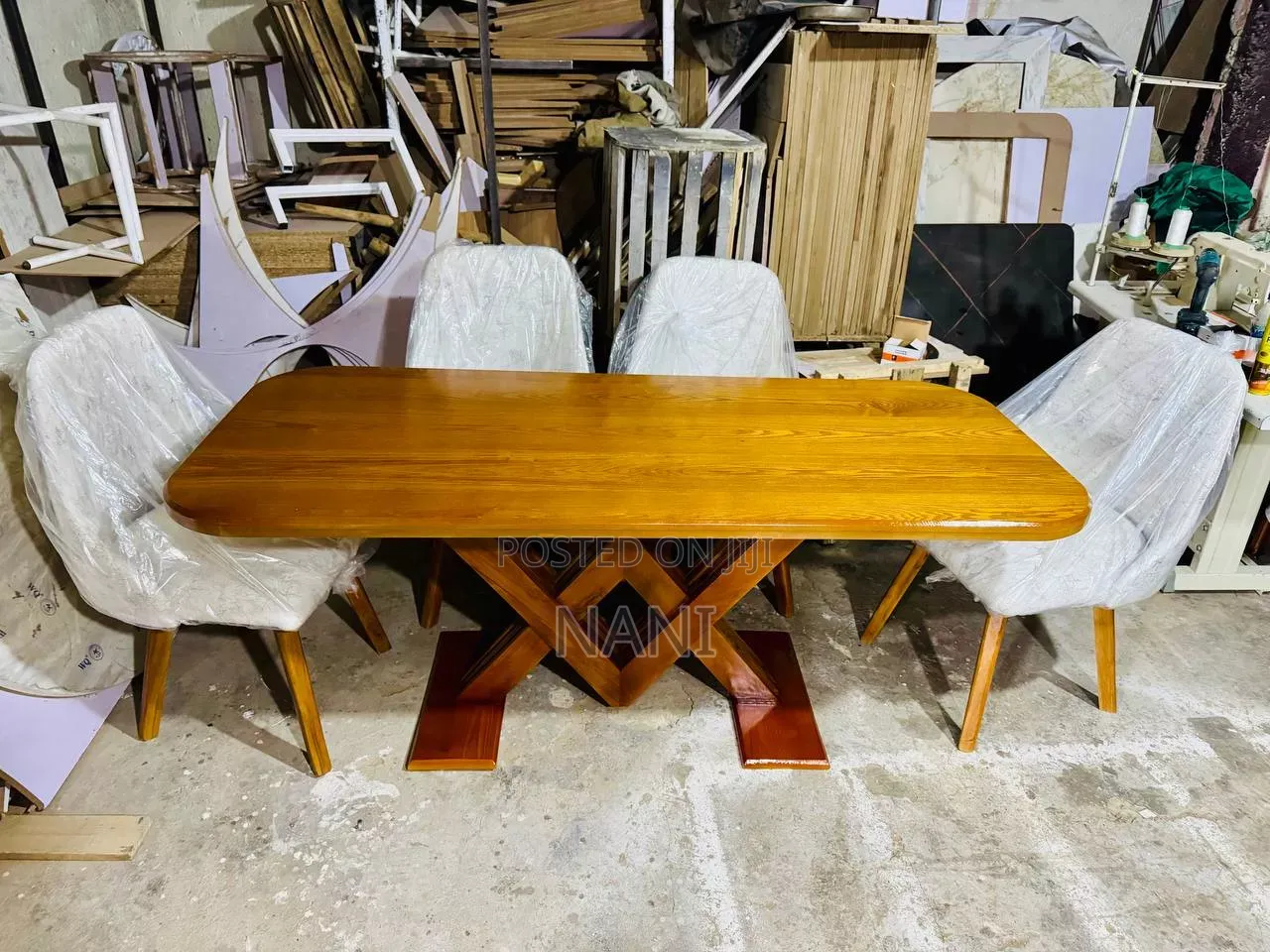 Dining Table(Wanza Wood)