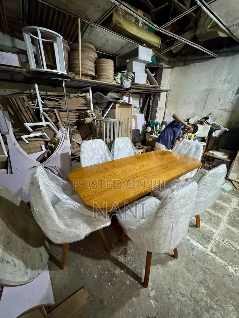 Dining Table(Wanza Wood)