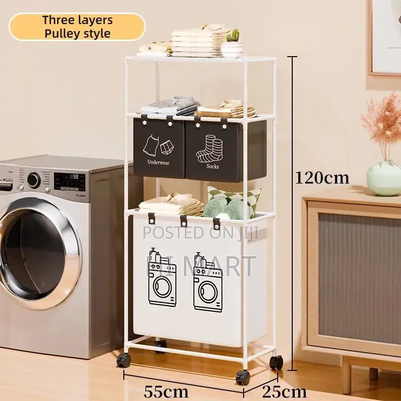 Multifunctional Laundary Storage Rack