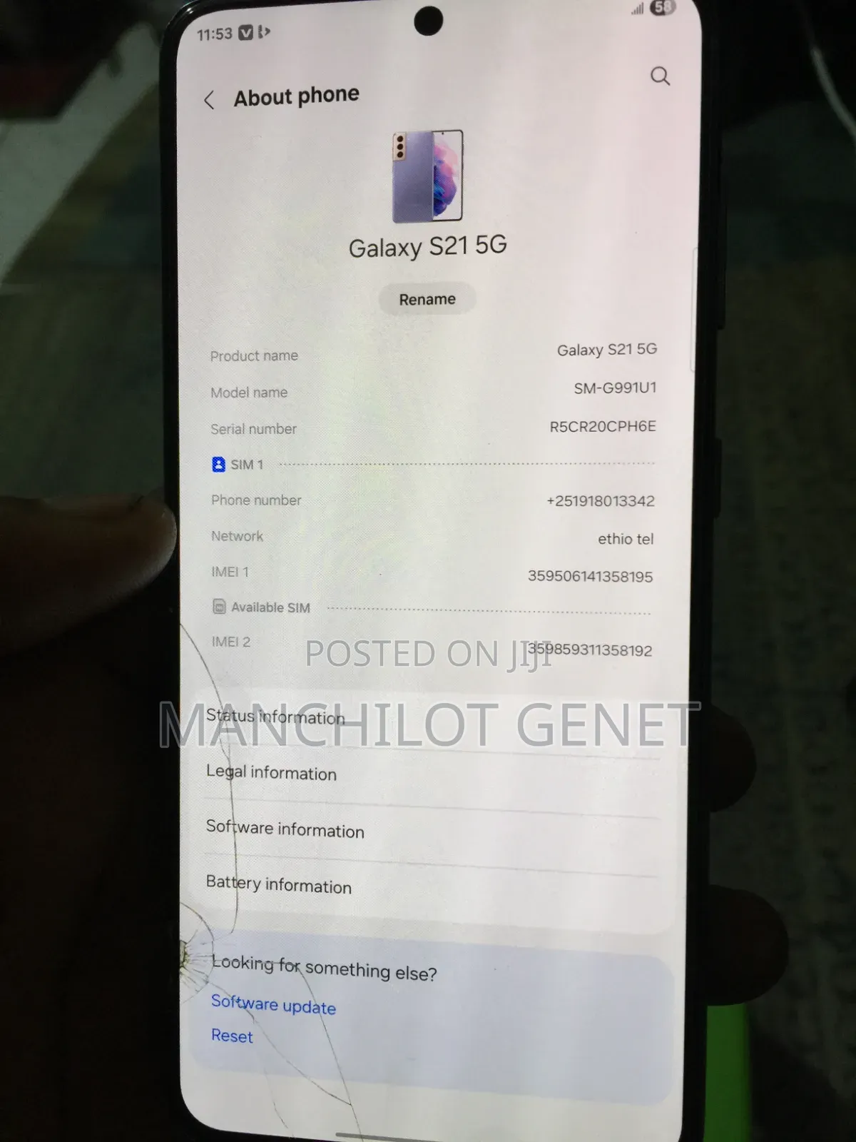 Samsung Galaxy S21 5G 128 GB