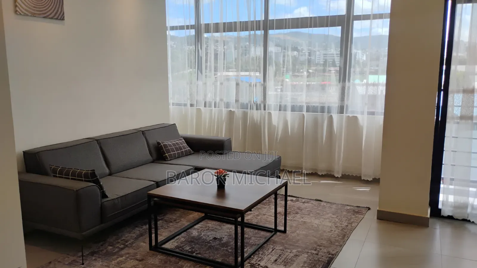 Furnished 3bdrm Apartment in Bole for rent