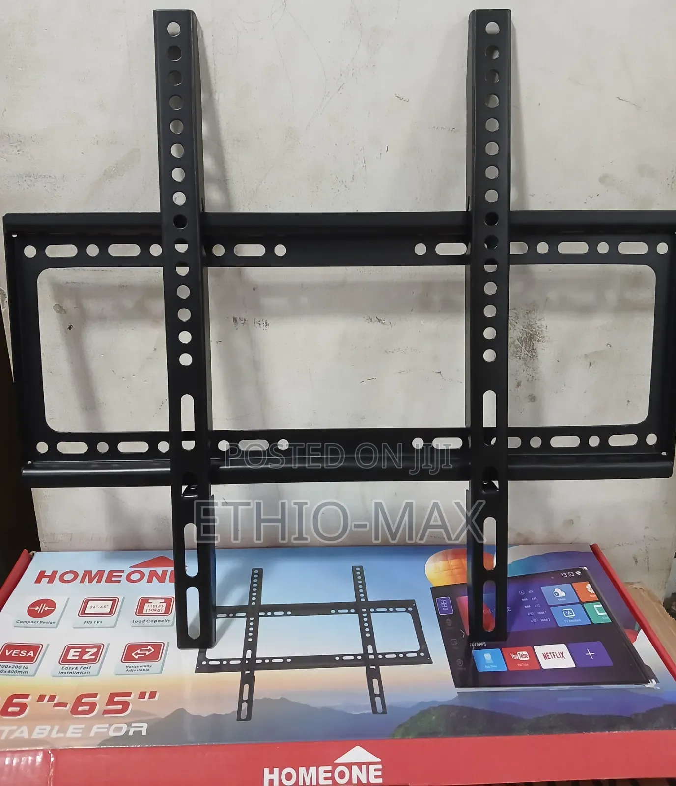 Tv Wall Mount Tv Hanger Suitable for 26" 65"