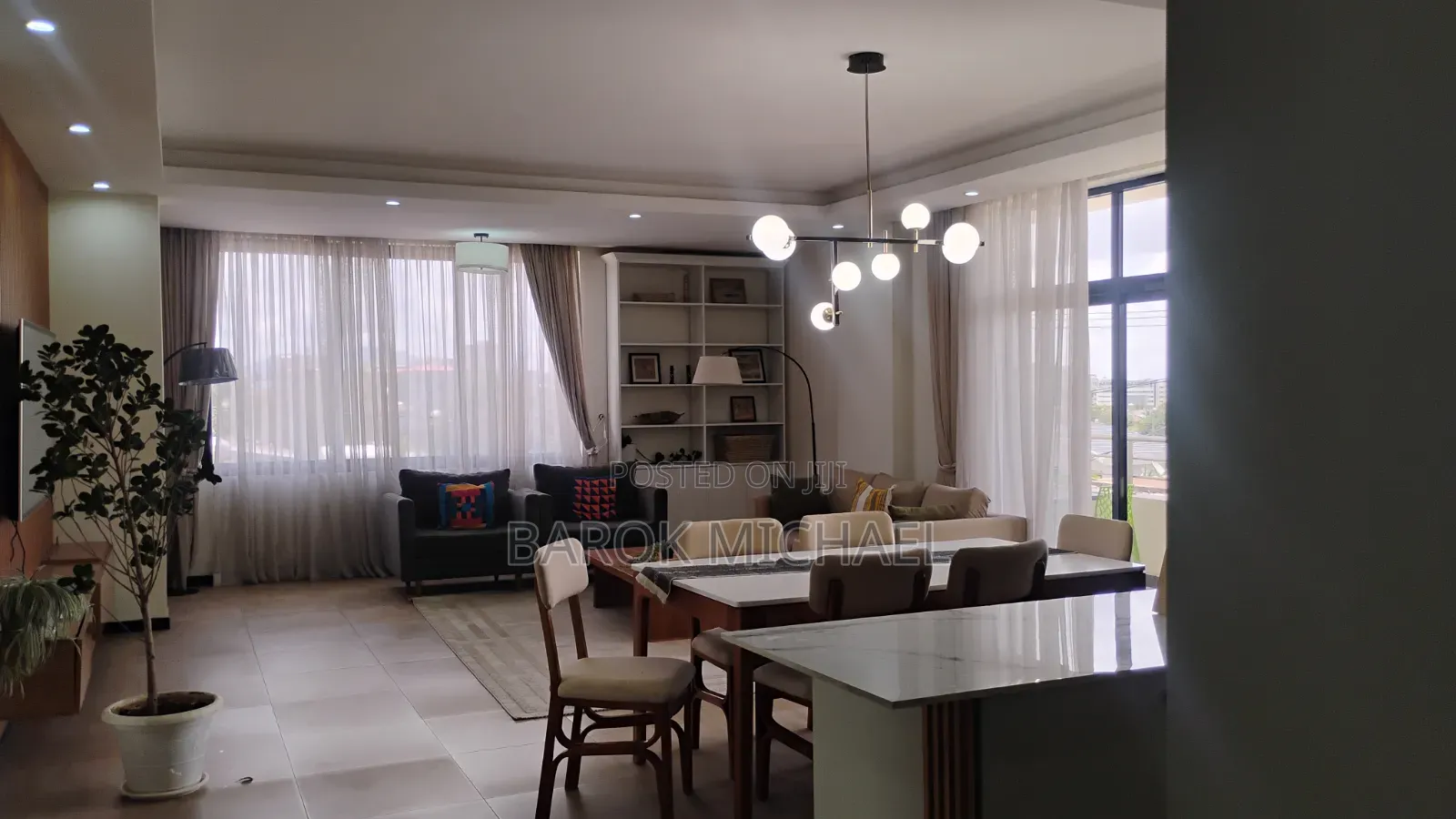 Furnished 2bdrm Apartment in Bole for rent