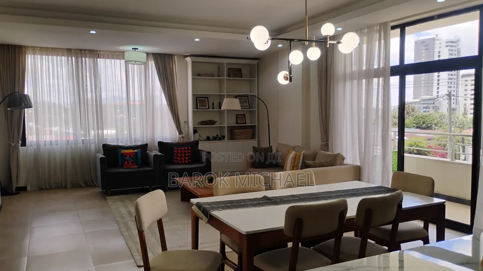 Furnished 2bdrm Apartment in Bole for rent