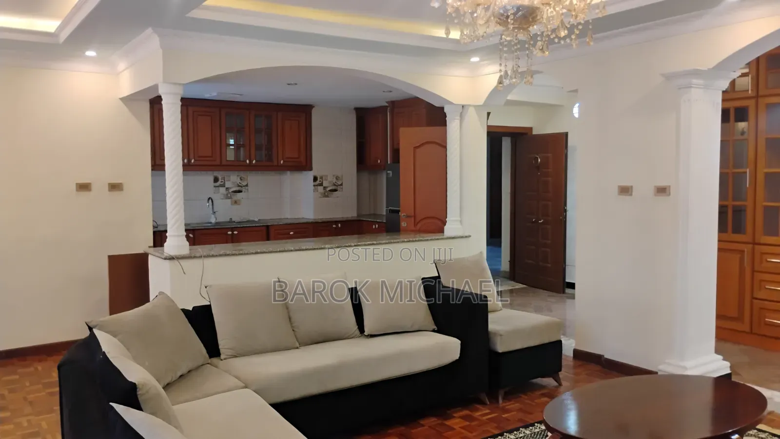 Furnished 4bdrm Apartment in Sh, Bole for rent