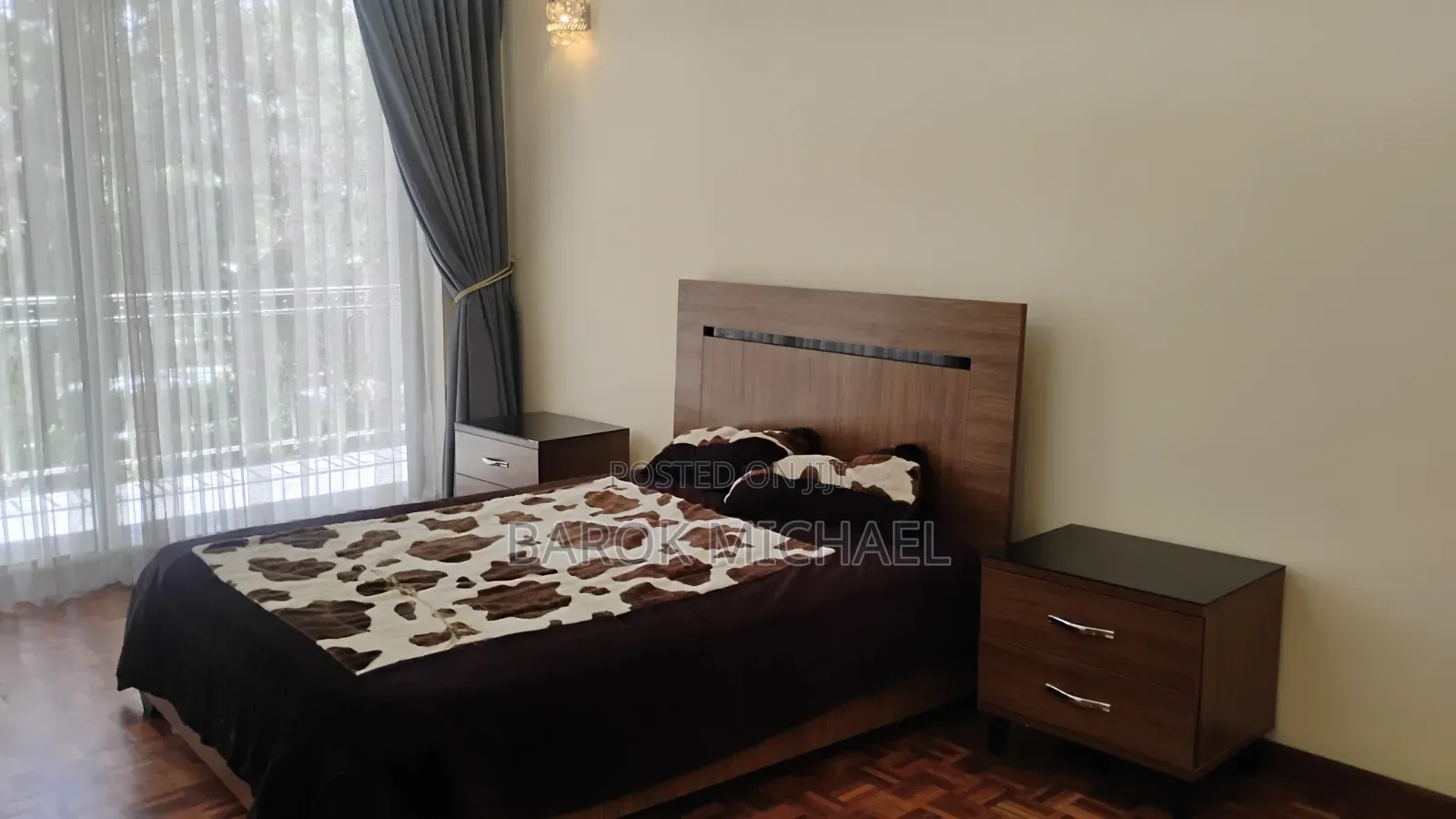 Furnished 4bdrm Apartment in Sh, Bole for rent