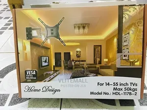 Flexible Tv Wall Mount Designed For 14-55 Inch Led, Lcd
