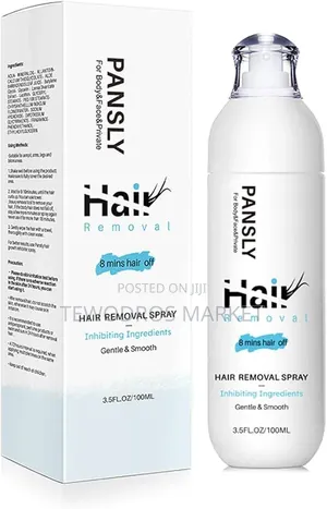 Pansly Hair Removal Spray - Fast Gentle Body Hair Removal