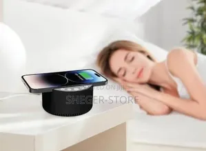 V-Rovik 3-in-1 Bluetooth Speaker With Sleep Machine Wireless Charger