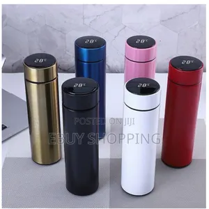 Colorful 500ml Smart Thermos With Real-Time Led Temp Display