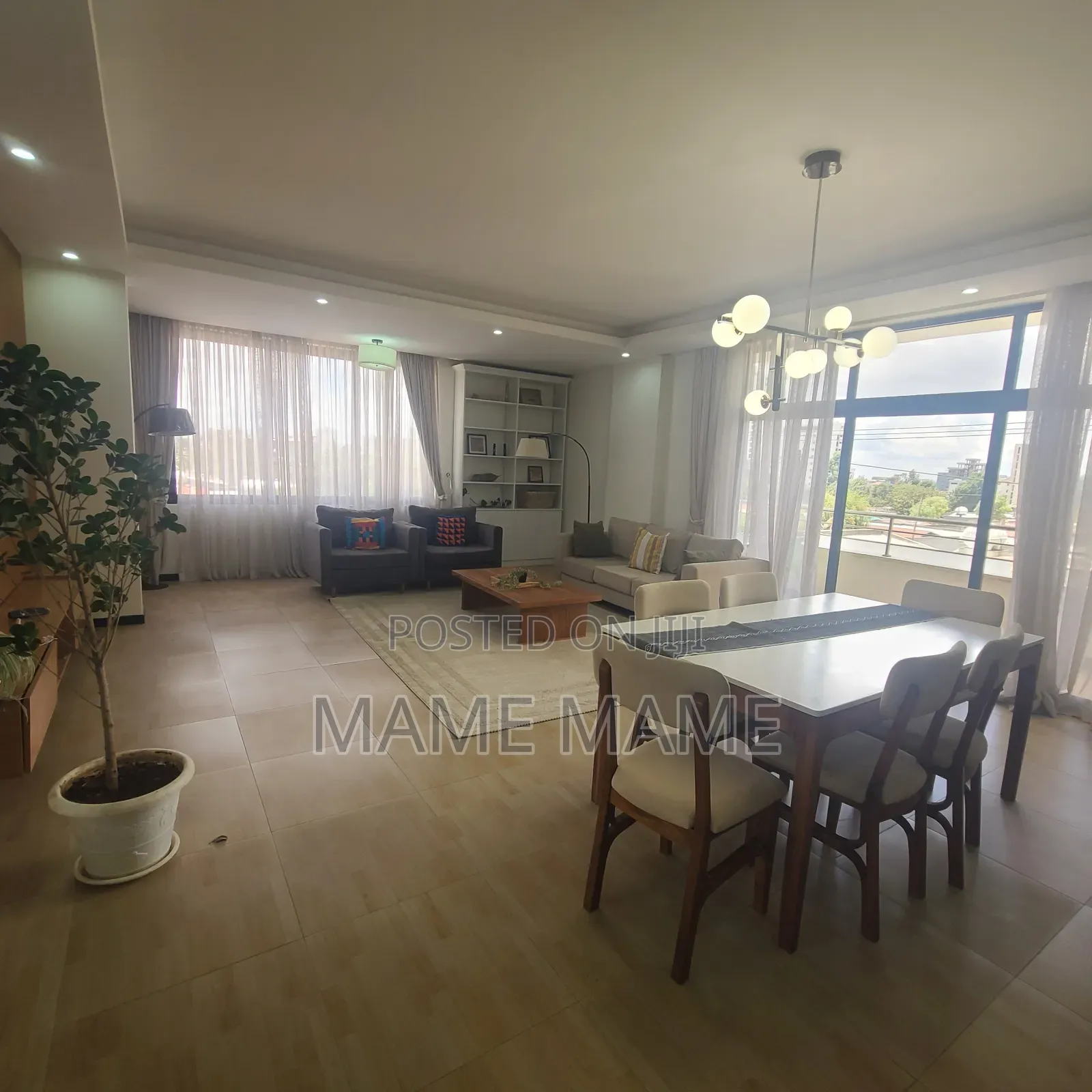 Furnished 2bdrm Apartment in Addis Abeba, Bole for rent