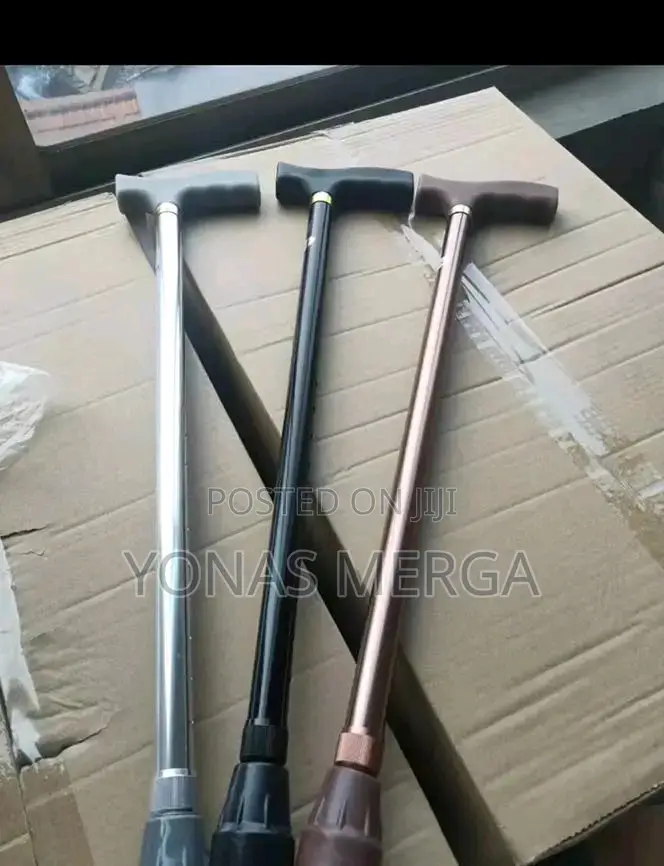Hand Walking Stick賈噪 S Foldable Lathi Silver, Black and Golden