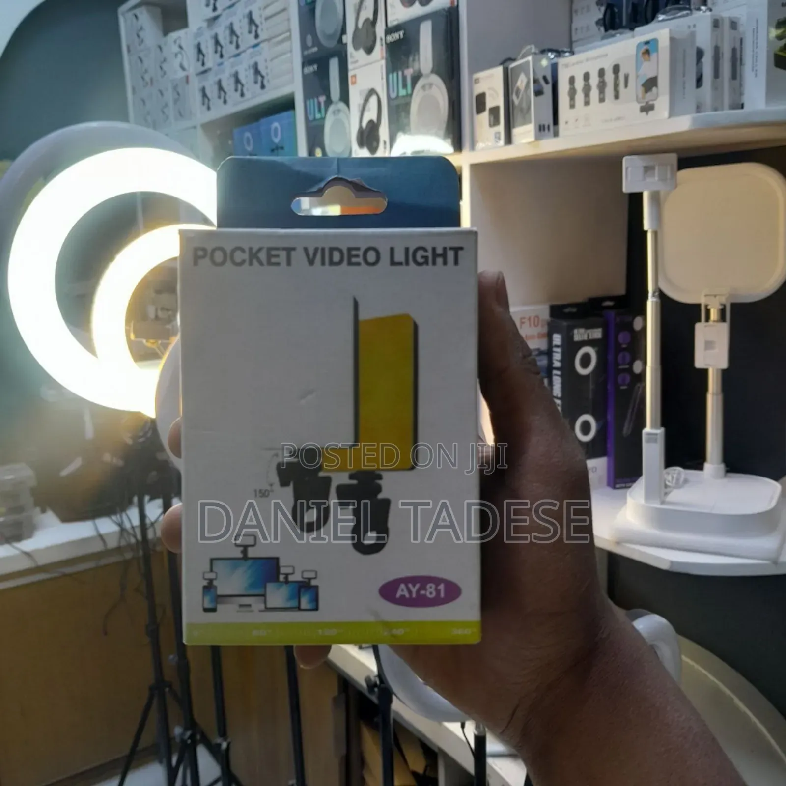 Pocket Video Light ( Ay-81 )