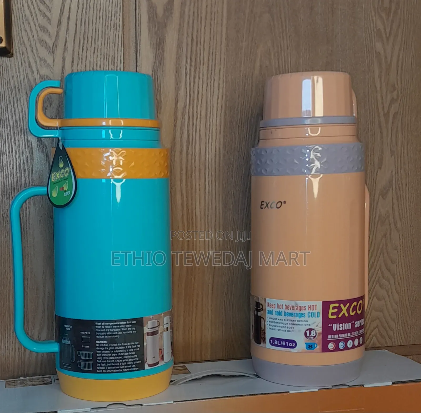2l Exco Vision Series Vacuum Flask ፔርሙስ