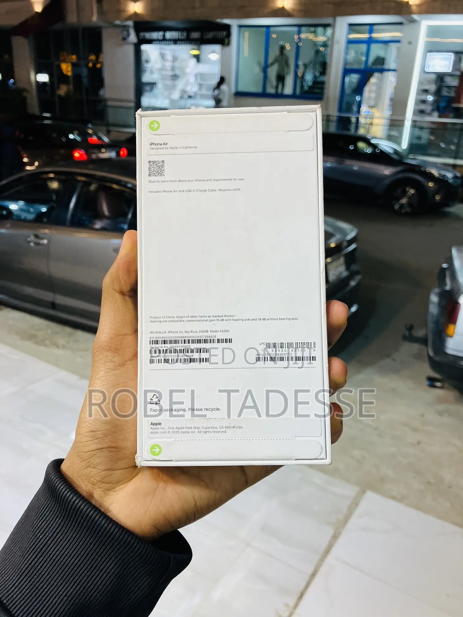 New Apple iPhone Air 256 GB