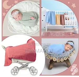 3pcs/Set Flannel Receiving Blankets