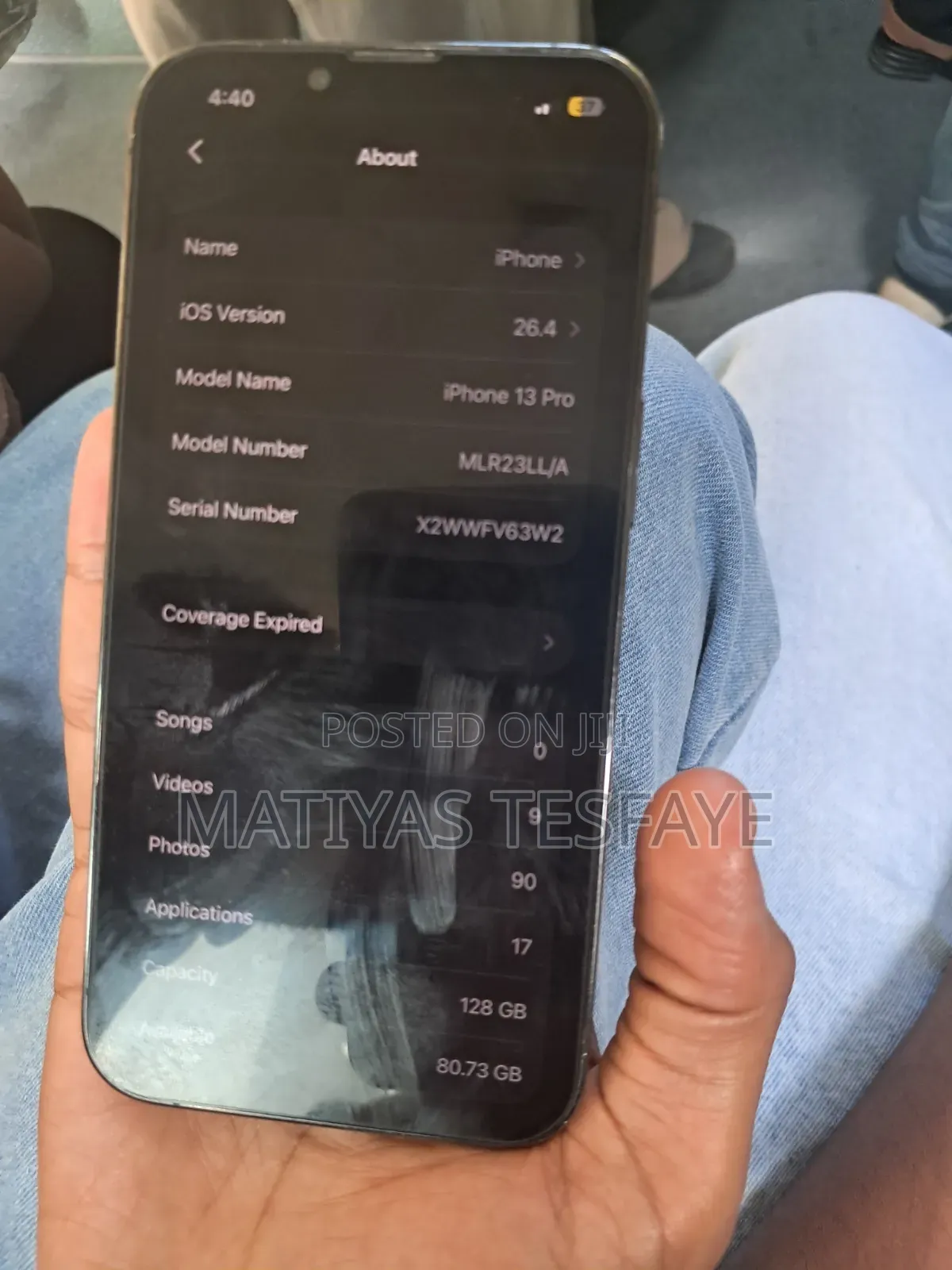 Apple iPhone 13 Pro 128 GB Gray