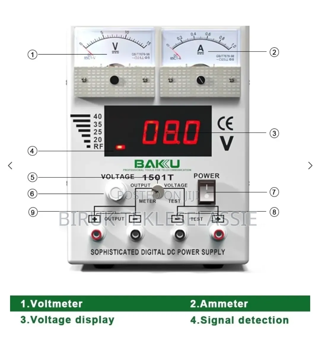 Dc Analog + Digital Baku 1501t