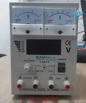 Baku Laboratory Dc Power Supply 1501t 0-1a 0-15v