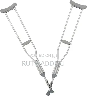 Aluminium Underarm Crutches - Adult From Essential Aids Crutches