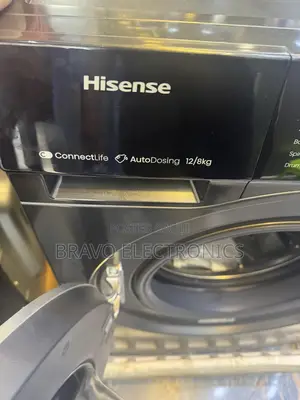 Hisense 12/8kg Front Load Washing Machine | Automatic Washer Dryer
