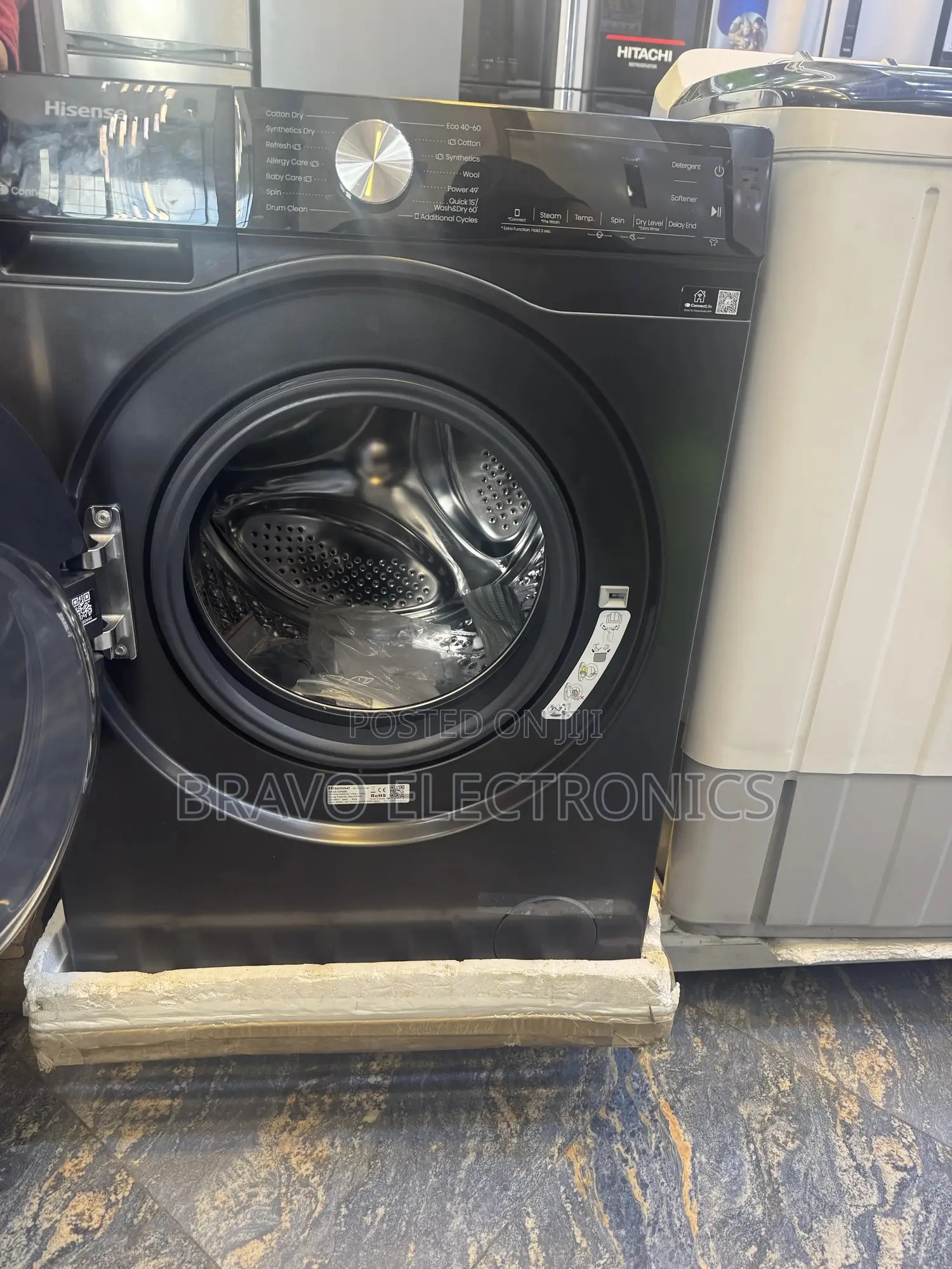 Hisense 12/8kg Front Load Washing Machine | Automatic Washer Dryer