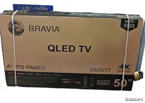 Bravia 50” Qled Smart Tv - New 2025model - Webos Hub - Uhd