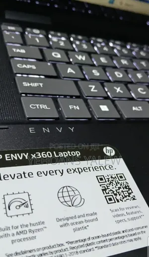 New Laptop HP Envy x360 8GB AMD Ryzen 5 SSD 512GB