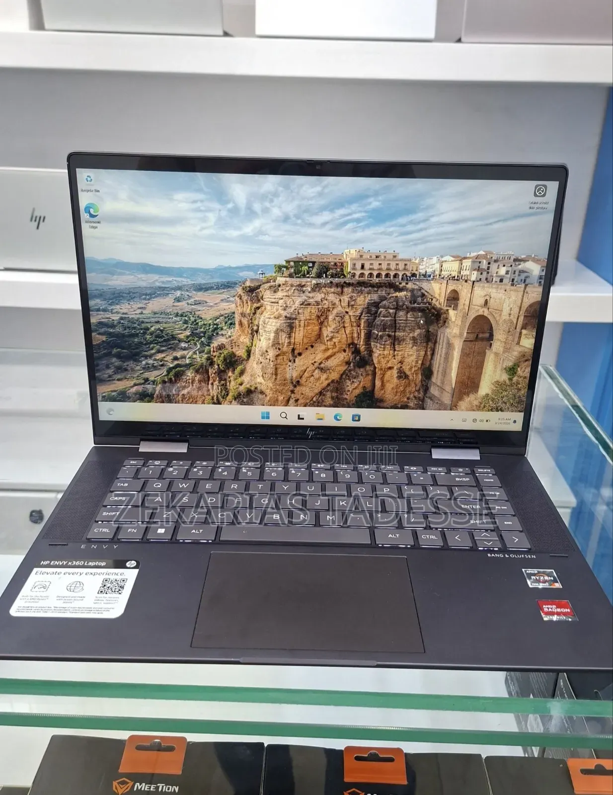 New Laptop HP Envy x360 8GB AMD Ryzen 5 SSD 512GB