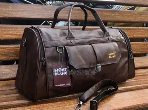የቆዳ የጉዞ ቦርሳ - ለረጅም ጊዜ የሚያገለግል (Premium Travel Bag)