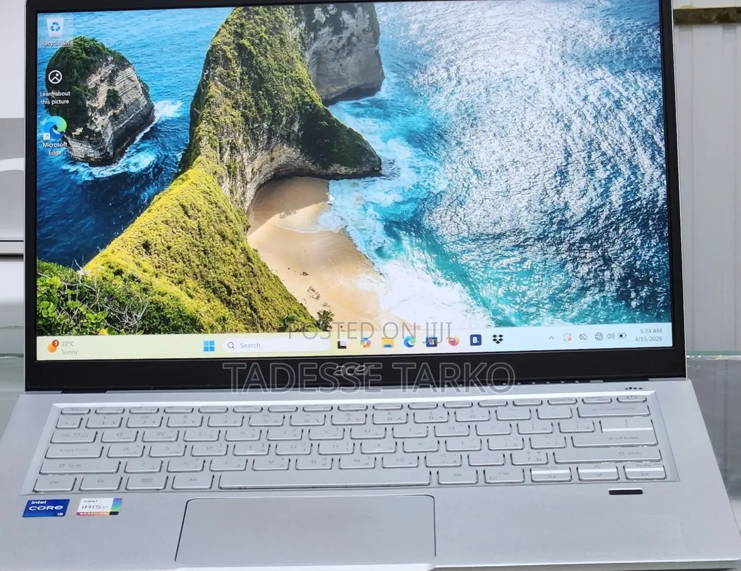 New Laptop Acer Aspire 3 8GB Intel Core i5 SSD 512GB