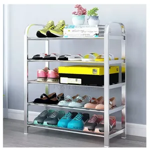 Long-Lasting 4-Tier Shoe Rack – Thick Steel, High Quality