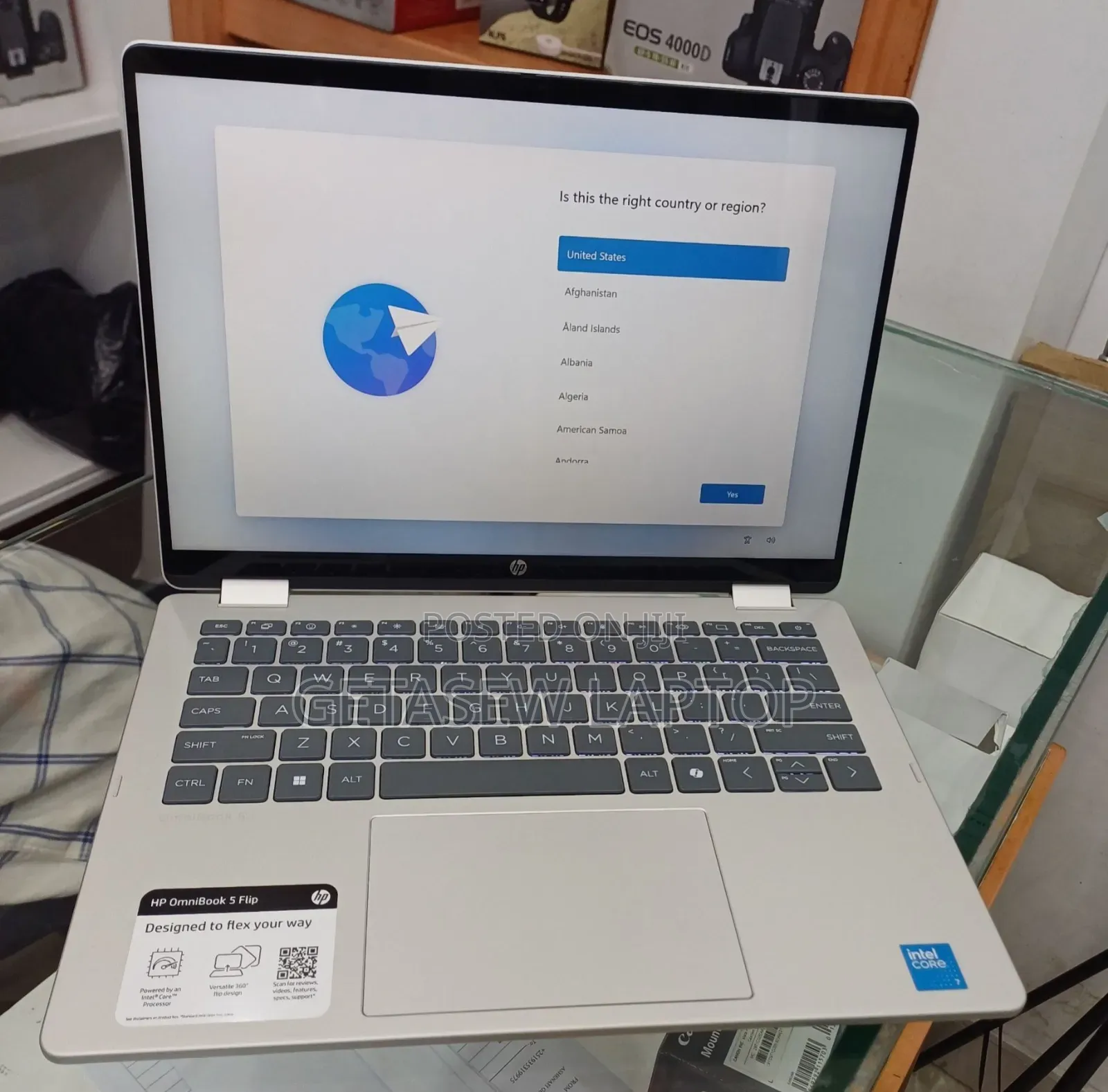 New Laptop HP OmniBook 7 14" 16GB Intel Core i7 SSD 512GB